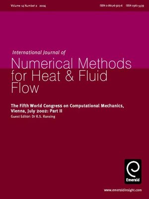 cover image of International Journal of Numerical Methods for Heat & Fluid Flow, Volume 14, Issue 2